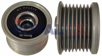 POLEA ALTERNADOR ROYALTEK FORD FOCUS II DESDE 2004 / DIAMETRO INTERNO 49.5 / DIAMETRO EXTERNO 55 / ALTURA 41.2 / 8 CANALES --- OEM 9M5Q10A352AA 333433 021040 1900 021040 2350 5350259000 535025910 940113010128 55244937 5648 ZN5648